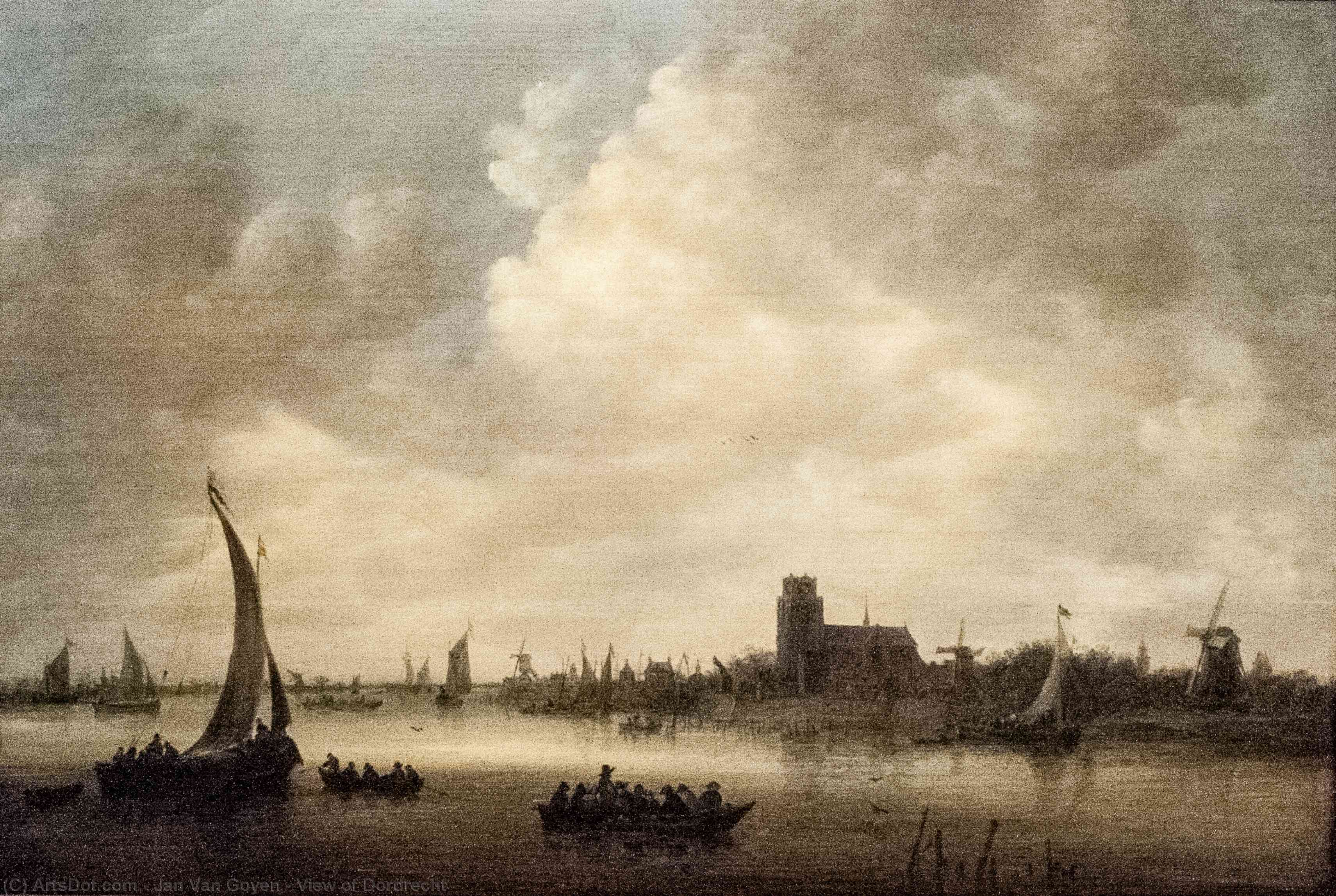 View Of Dordrecht — Jan Josephszoon Van Goyen