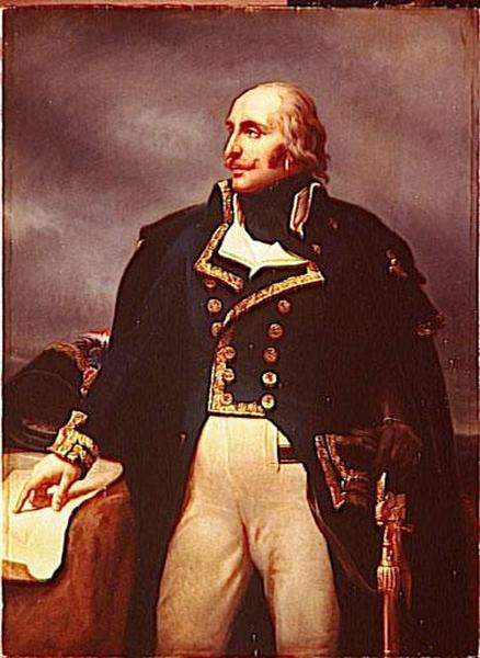 Portrait Presume D'auguste Marie Henri Picot, Comte De Dampierre, Marechal — Alexandre Abel De Pujol