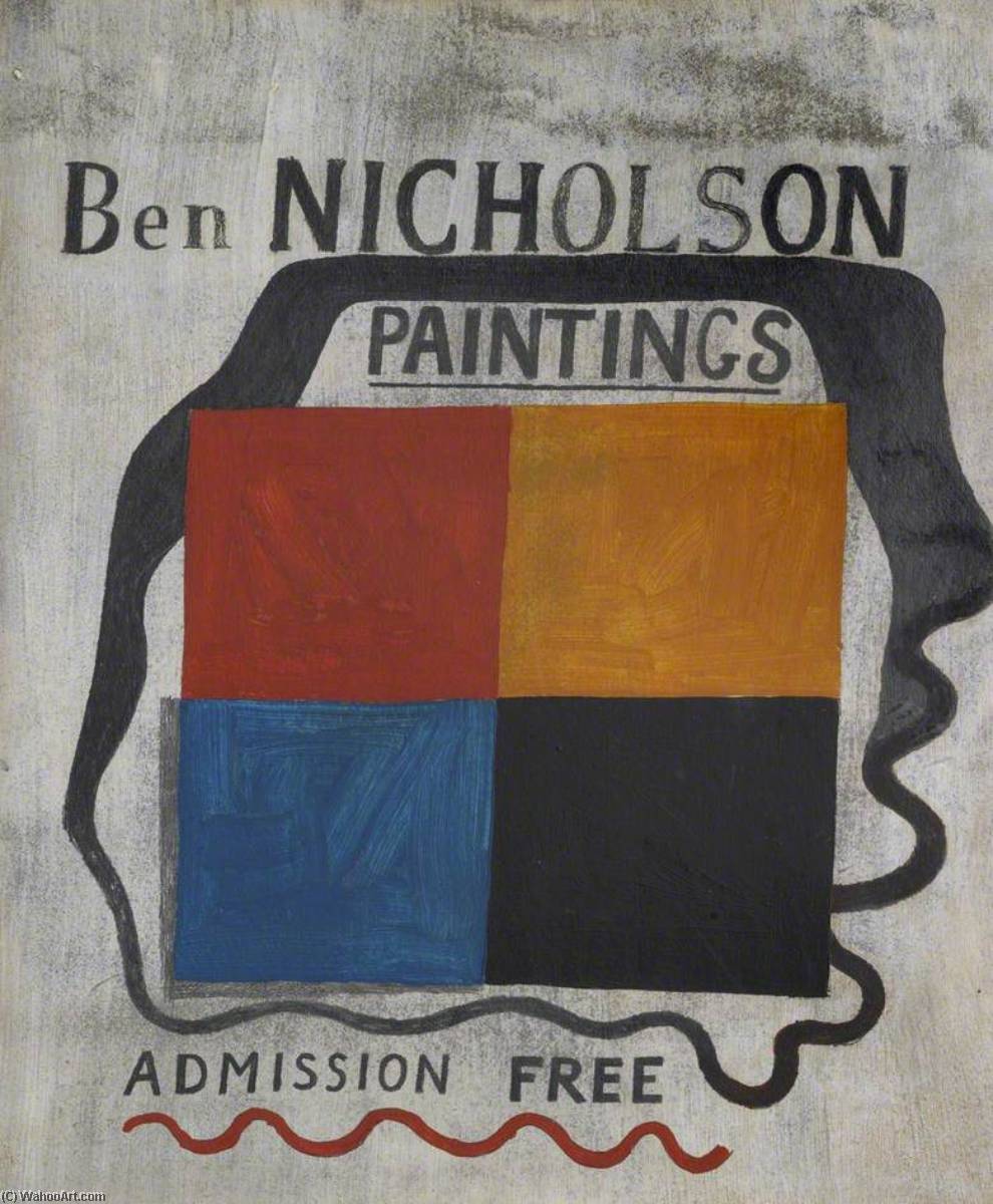 Exhibition Sign — Бен Николсон