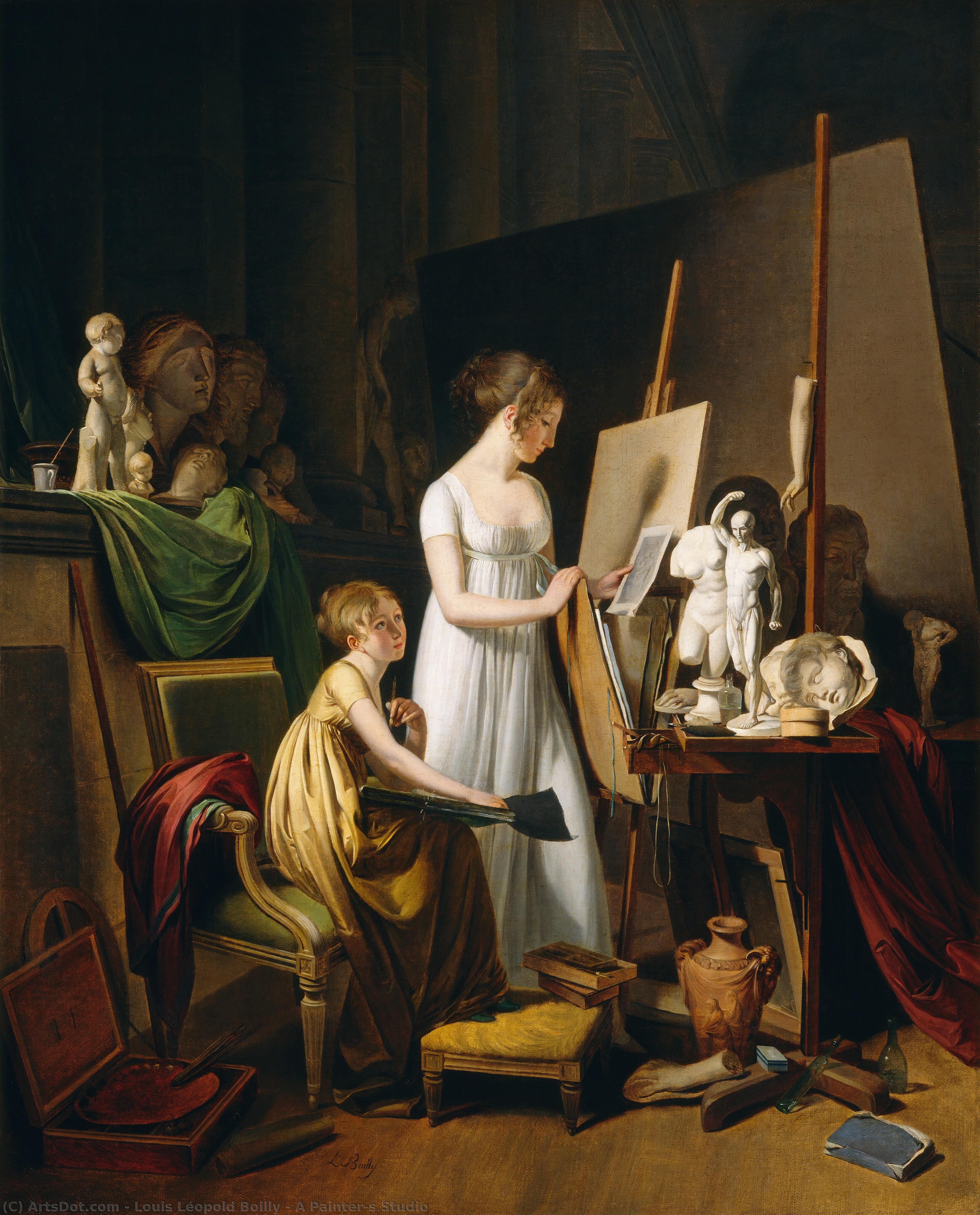A Painter's Studio — ルイ・レオポルド・ボイィ