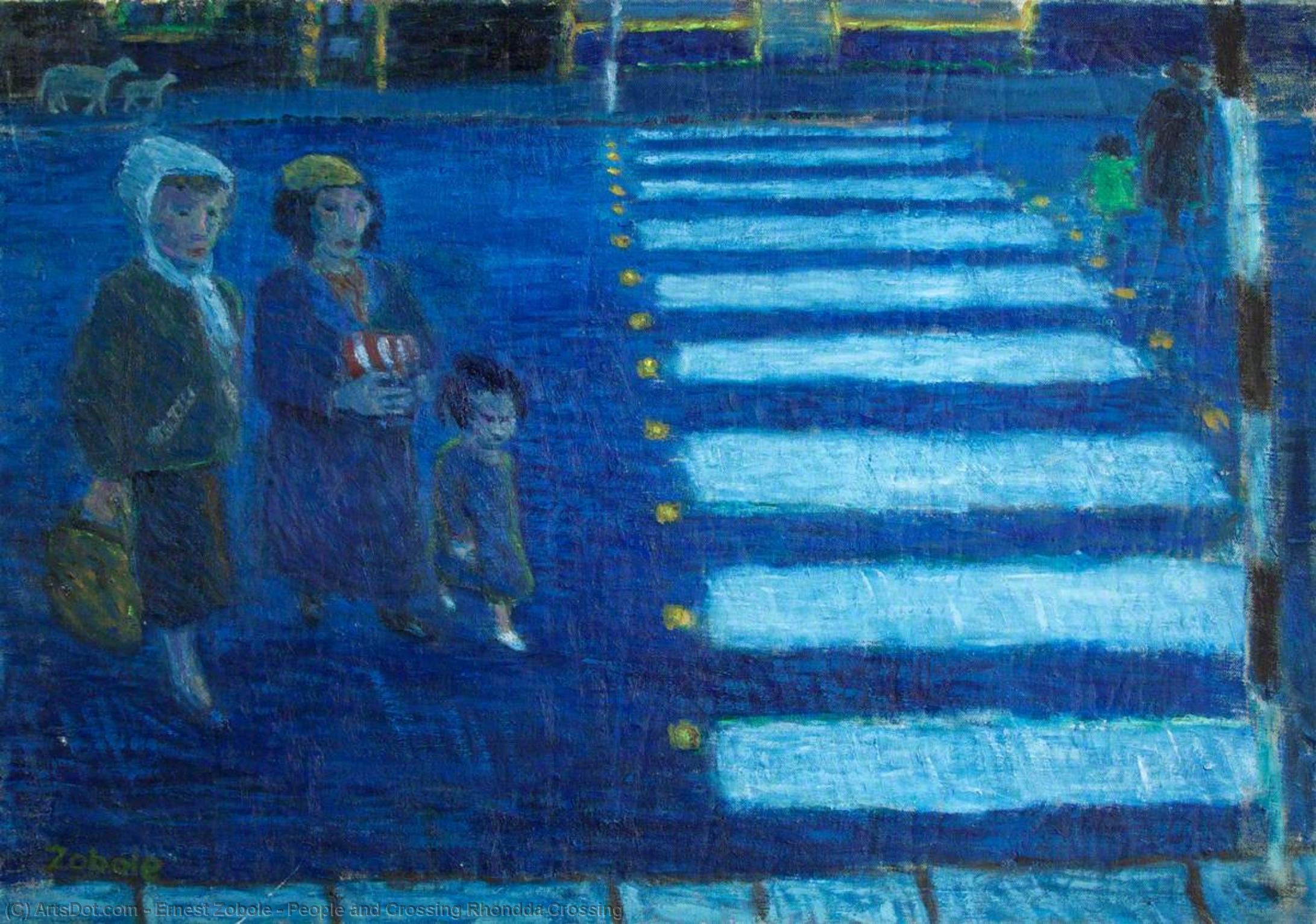 People And Crossing Rhondda Crossing — Эрнест Зобло