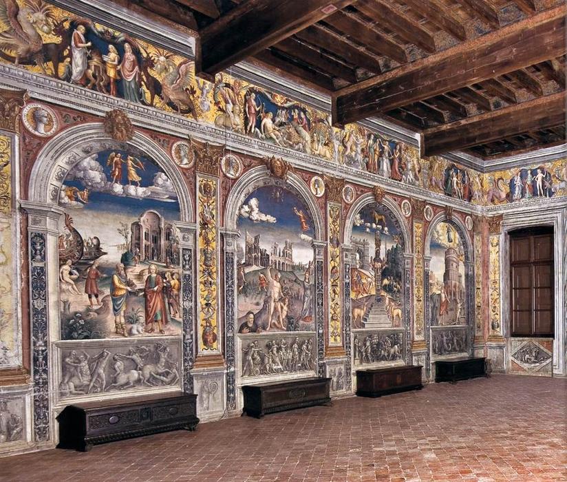 View Of The Sala Dello Zodiaco — Giovanni Maria Falconetto