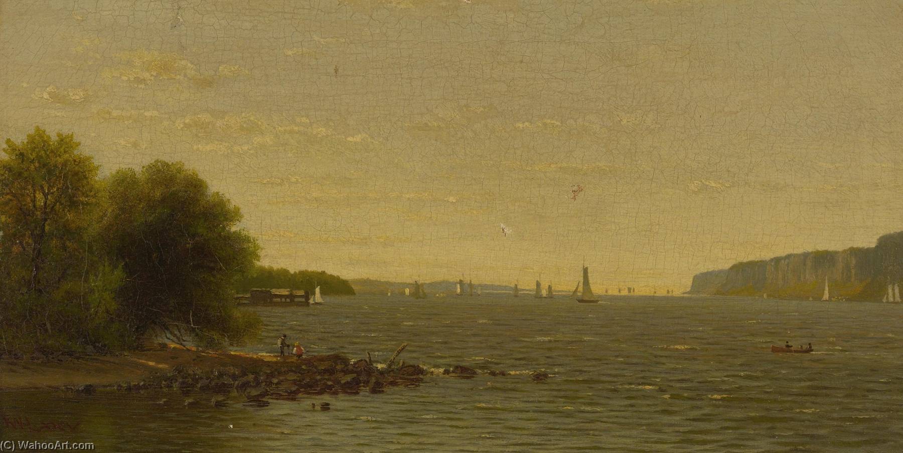 Along The Hudson River — Richard William Hubbard