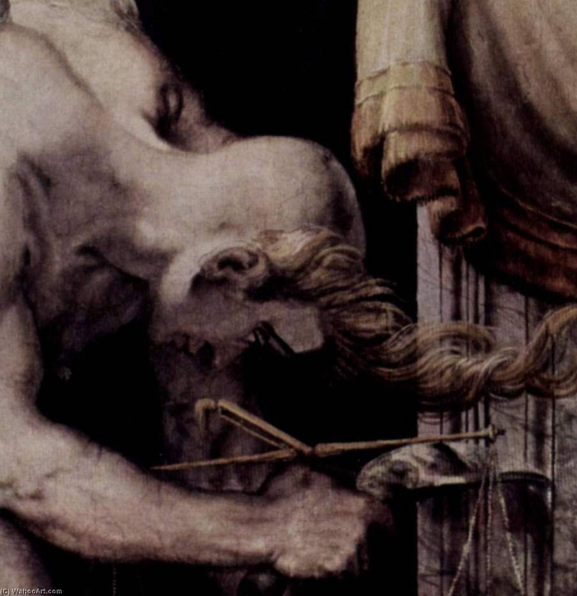 Deutsch Detail Einer Wand Kairos — Francesco De' Rossi