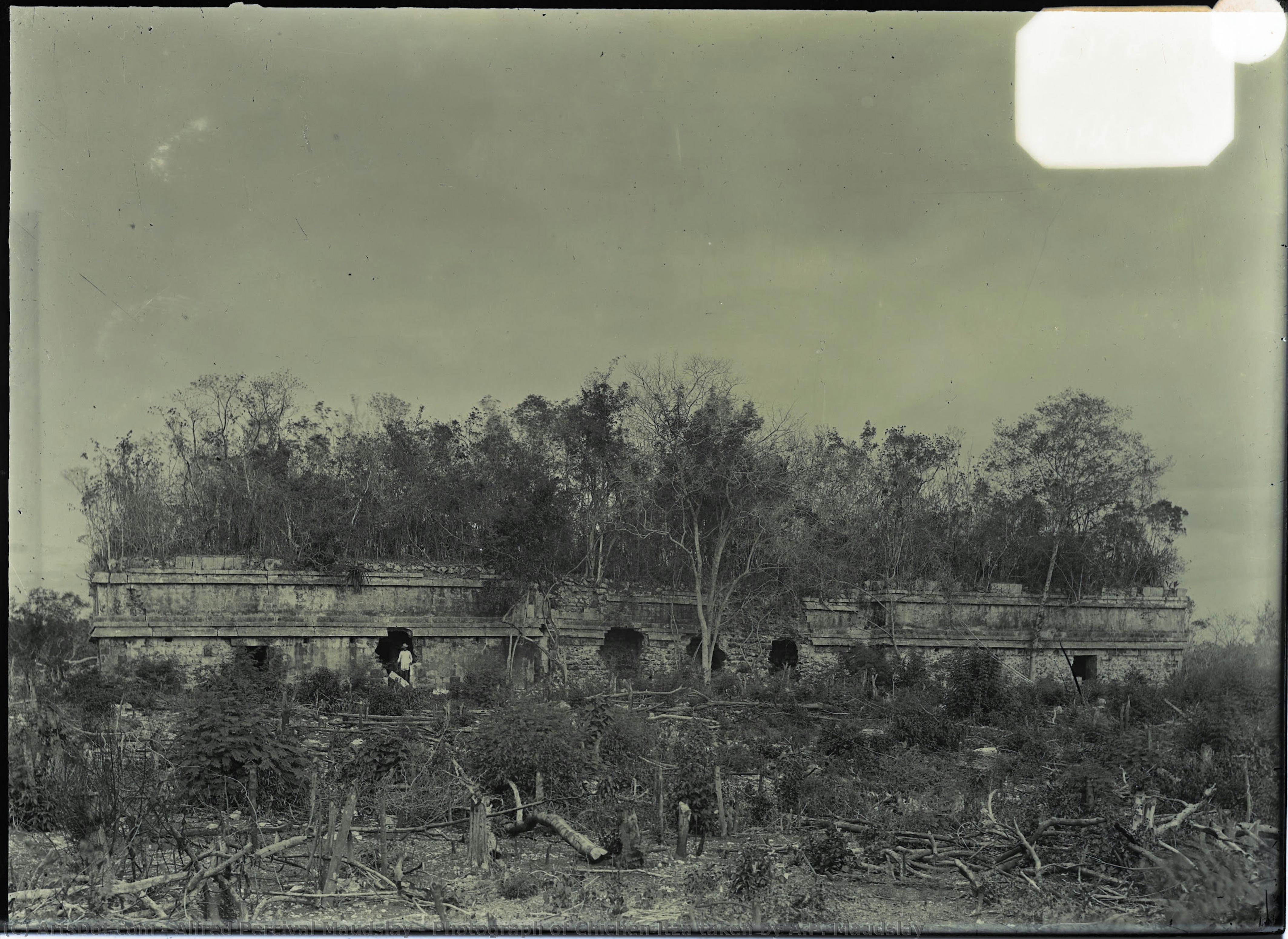 Photograph Of Chichén Itzá Taken By A.p. Maudslay — Alfred Percival Maudslay