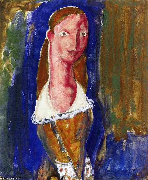 Portrait Of A Girl — Alfred Henry Maurer