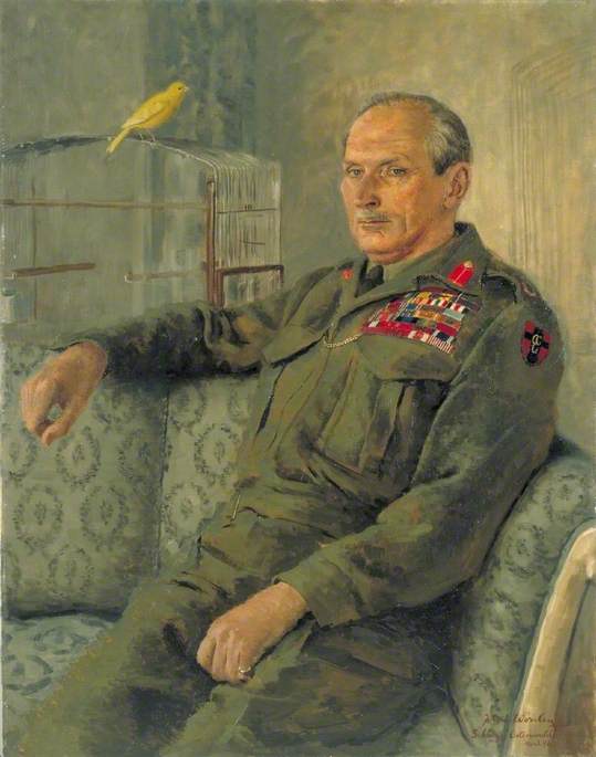 Field Marshal Bernard Law Montgomery (1887–1976), 1st Viscount Montgomery Of Alamein, Gcb, Dso — John Worsley