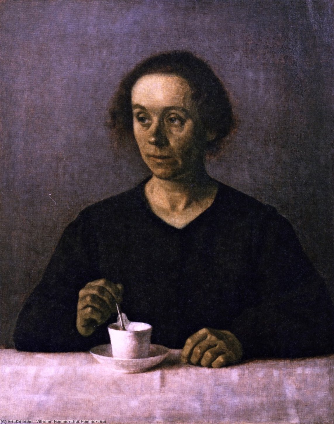 Ida Hammershøi — Вильгельм Хаммерсёй