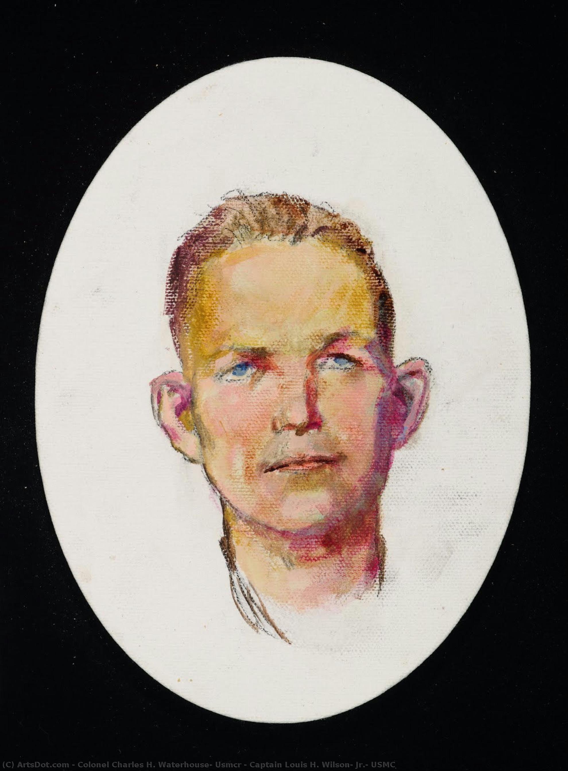 Captain Louis H. Wilson, Jr., Usmc — Oberst Charles H. Waterhouse, Usmcr