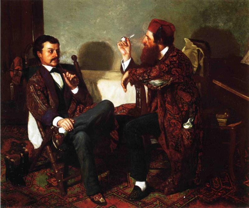 The Discussion — Томас Ховенден