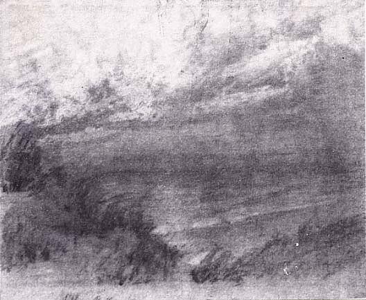 Sand Dunes And Sea, (painting) — Arthur B. Davies