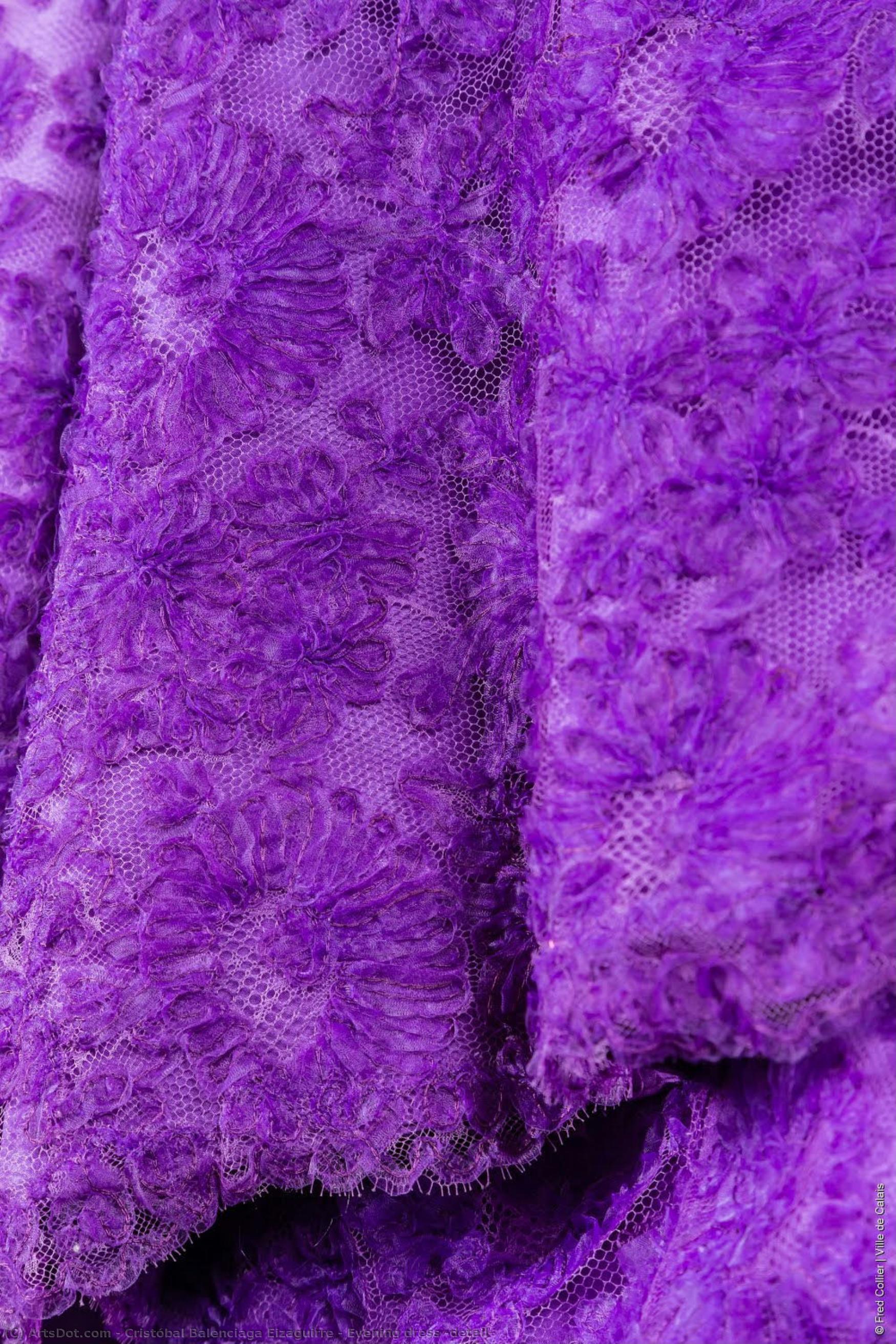 Evening Dress (detail) — クリストバル・バレンシアガ