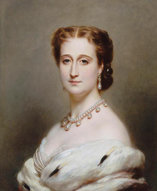 Eugénie, Empress Consort Of The French — Franz Xavier Winterhalter
