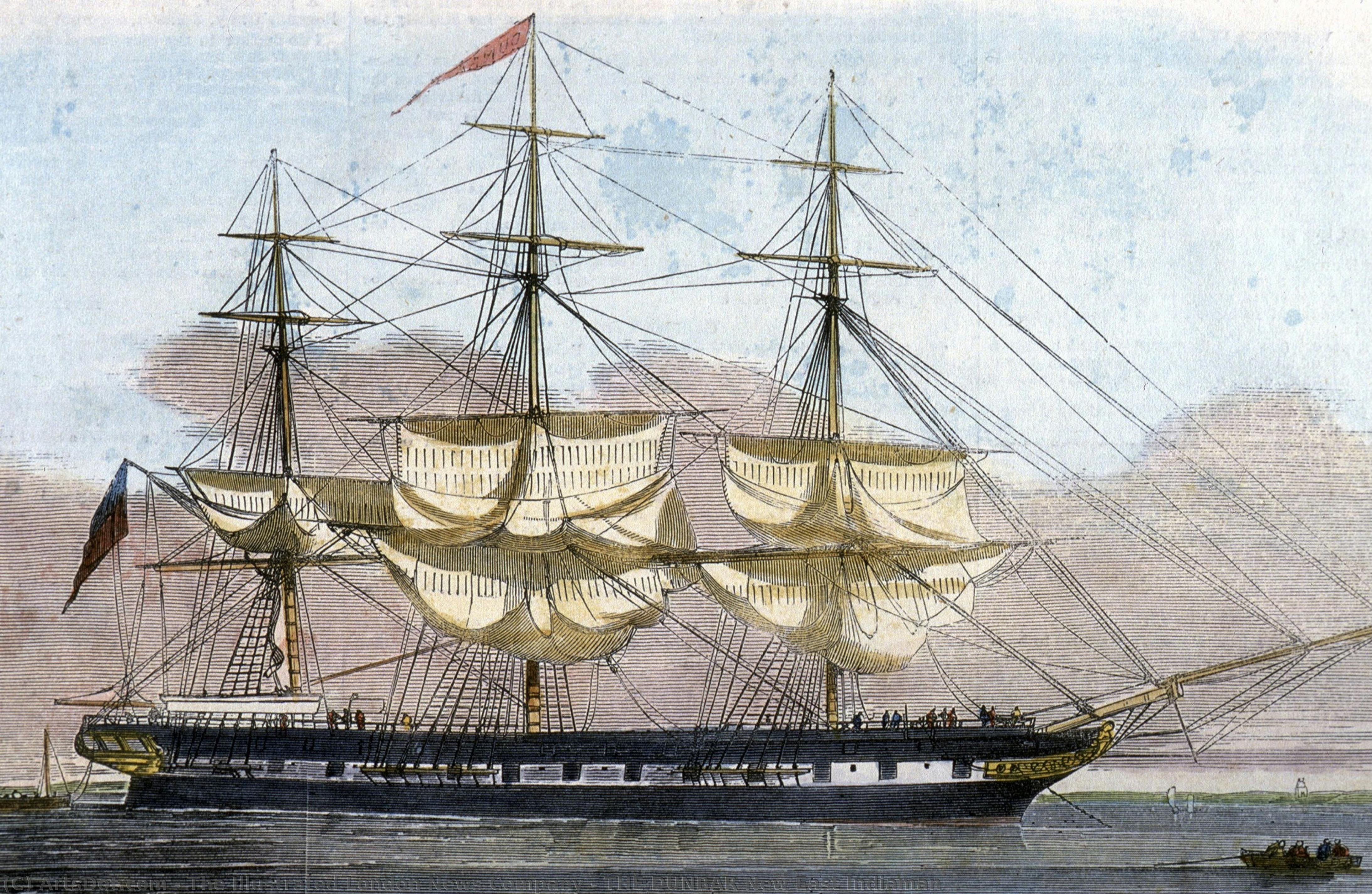 The Dunbar New East Indiaman — The Illustrated London News Company