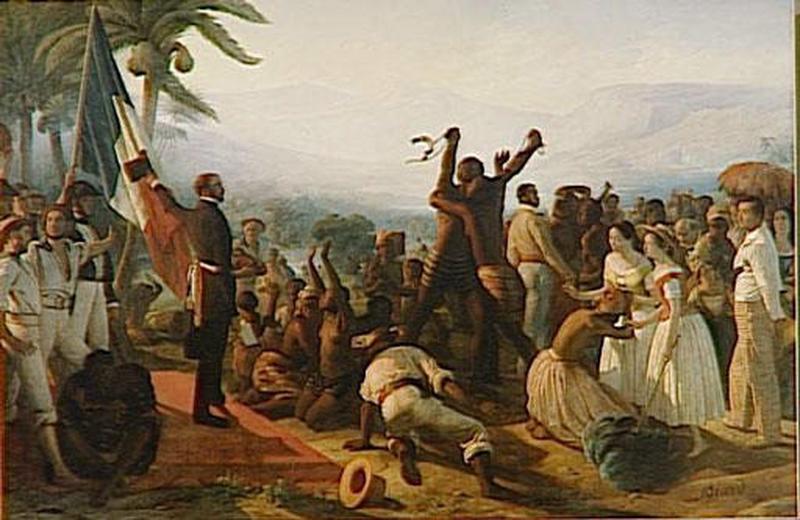 L'abolition De L'esclavage.27 Avril 1848 — Francois Auguste Biard