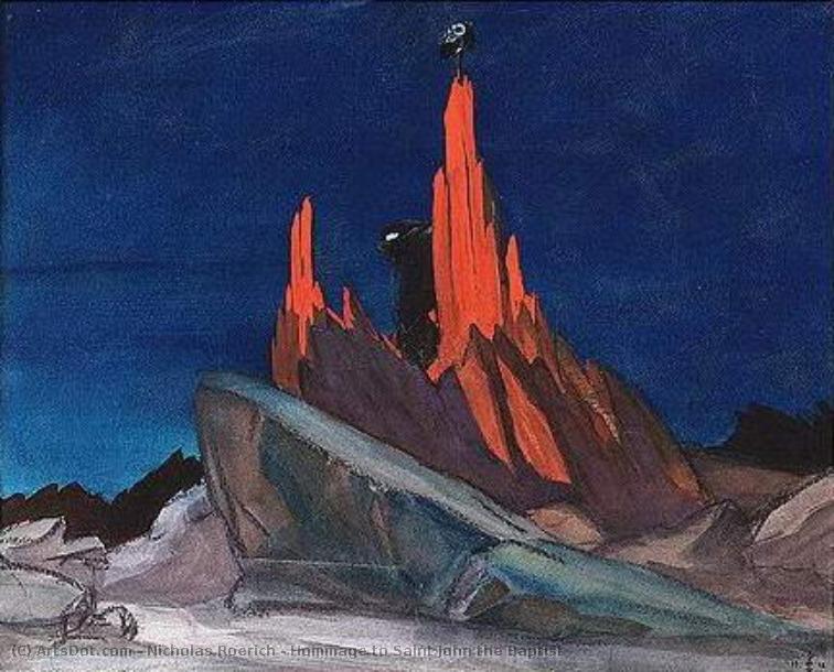 Hommage To Saint John The Baptist — Nicholas Roerich