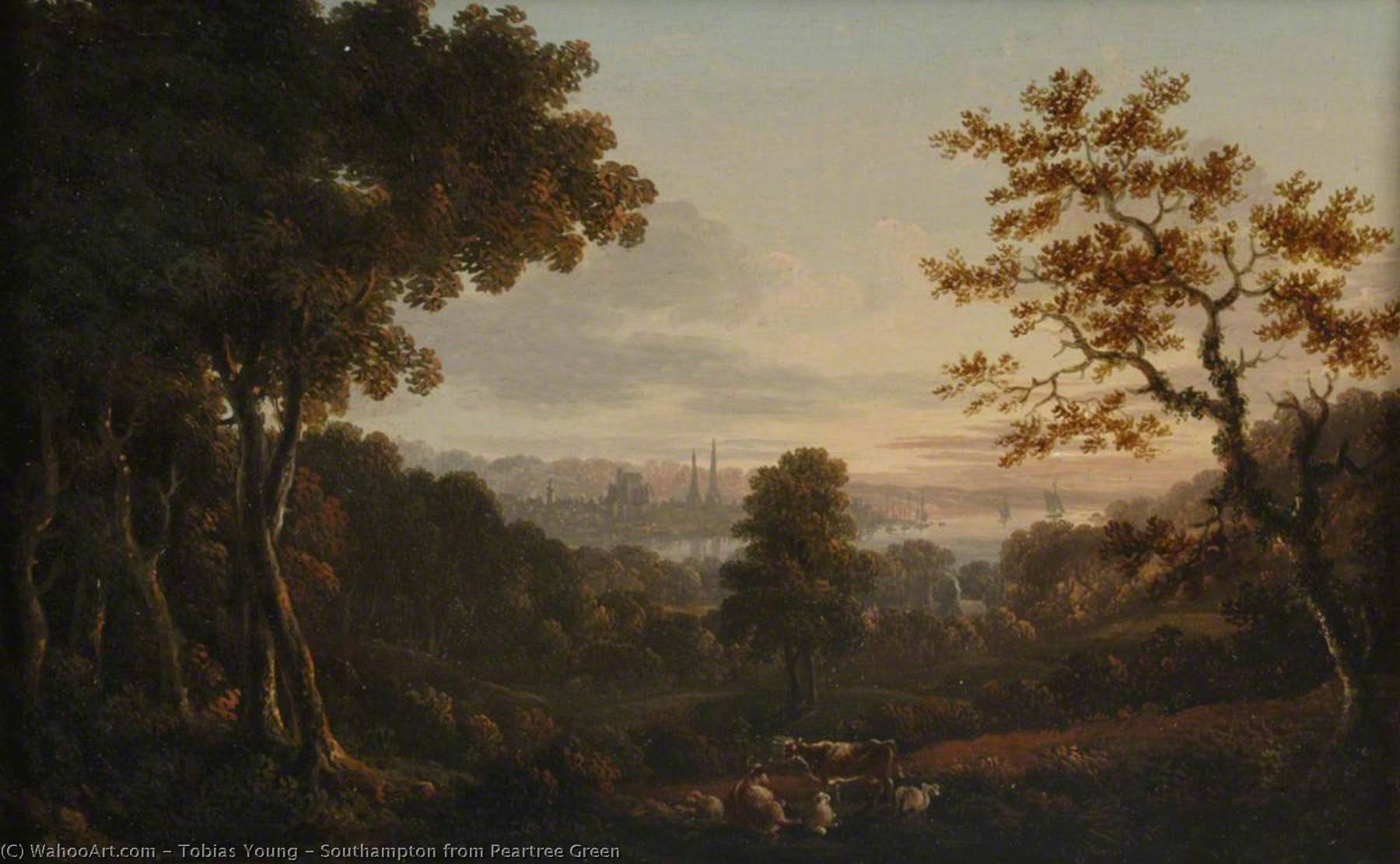 Southampton From Peartree Green — Tobias Young