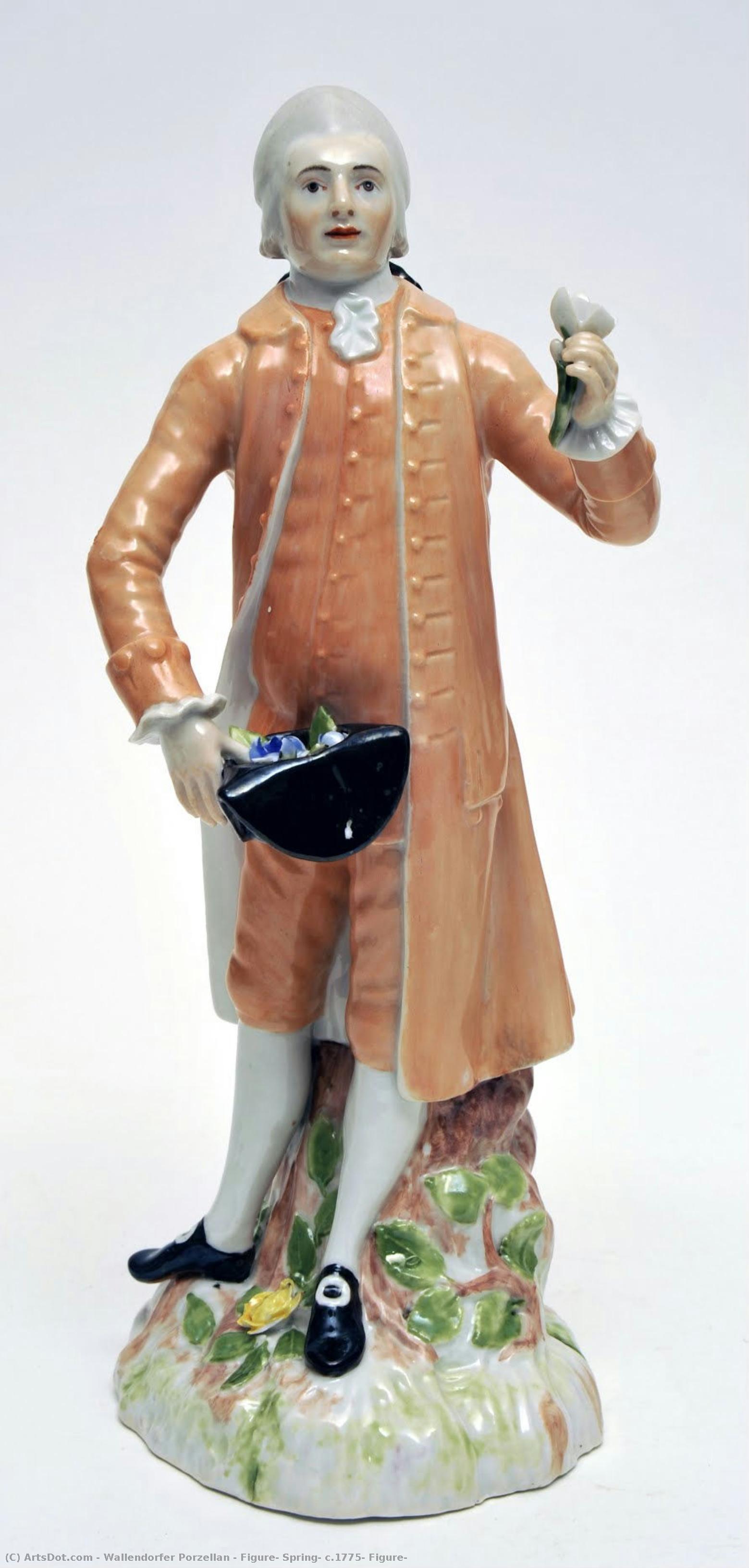 Figure: Spring, C.1775, Figure: — Wallendorfer Porzellan