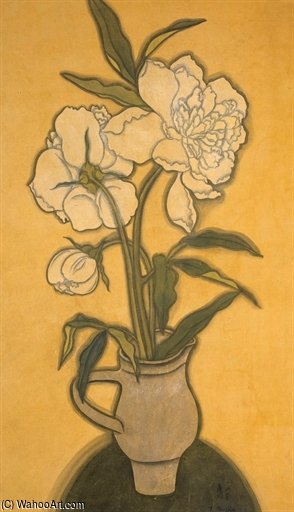 Les Pivoines — Léonard Tsuguharu Foujita