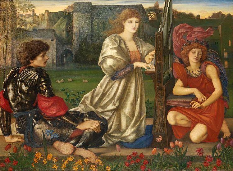 Song Of Love — Edward Coley Burne-jones