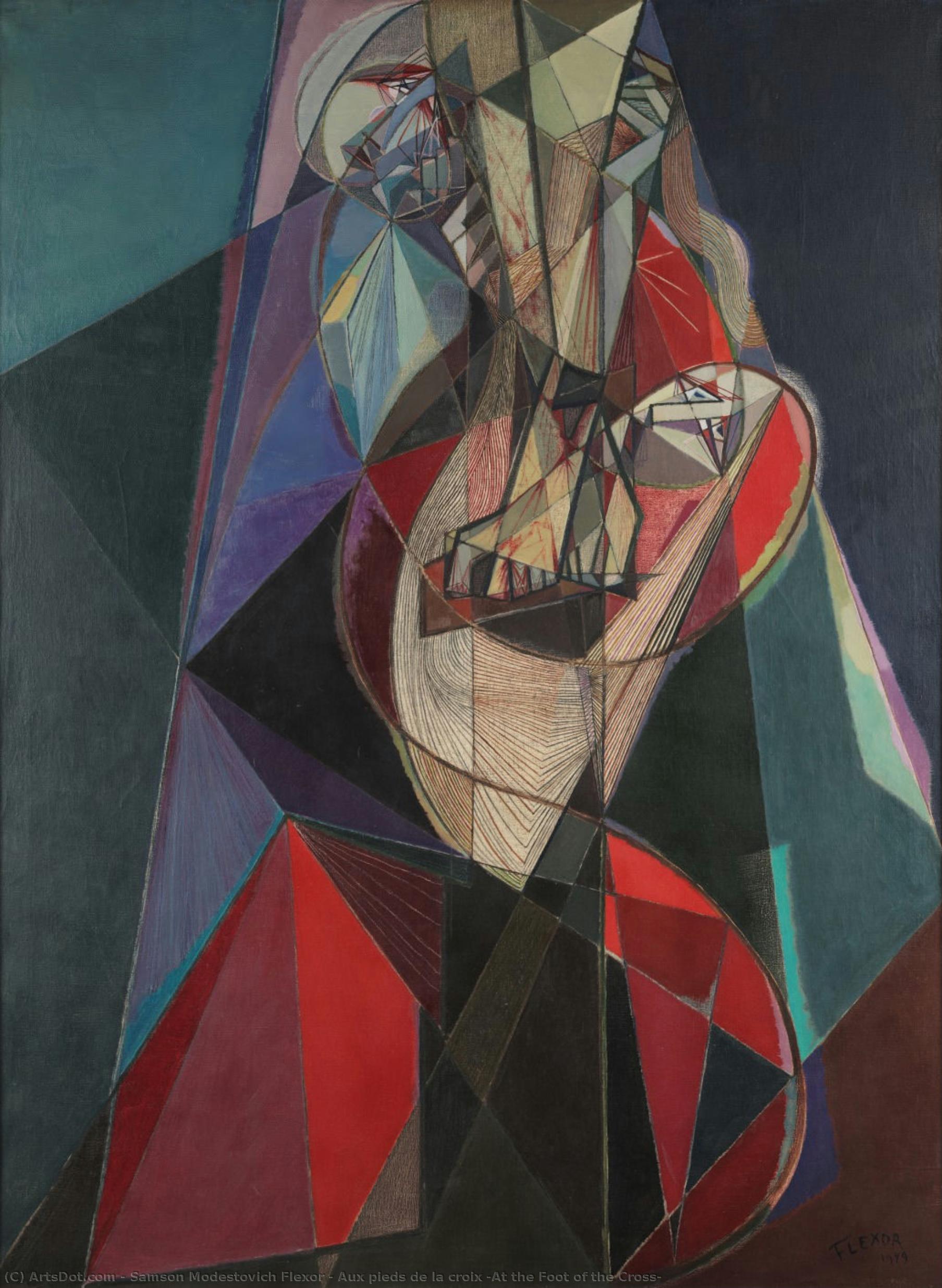 Aux Pieds De La Croix [at The Foot Of The Cross] — Samson Modestovich Flexor
