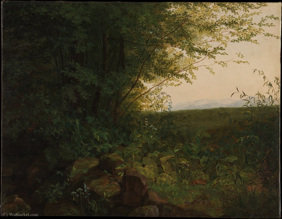 At The Edge Of The Forest (ca. (1820)) — August Heinrich