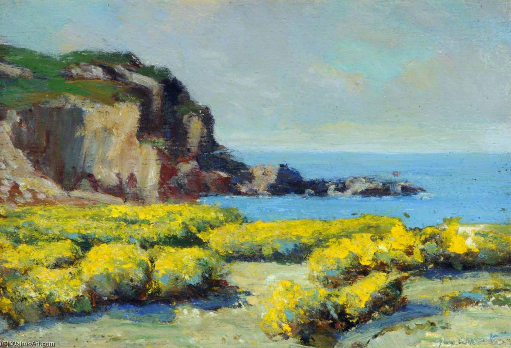 Coastal View — Francis William Synge Le Maistre