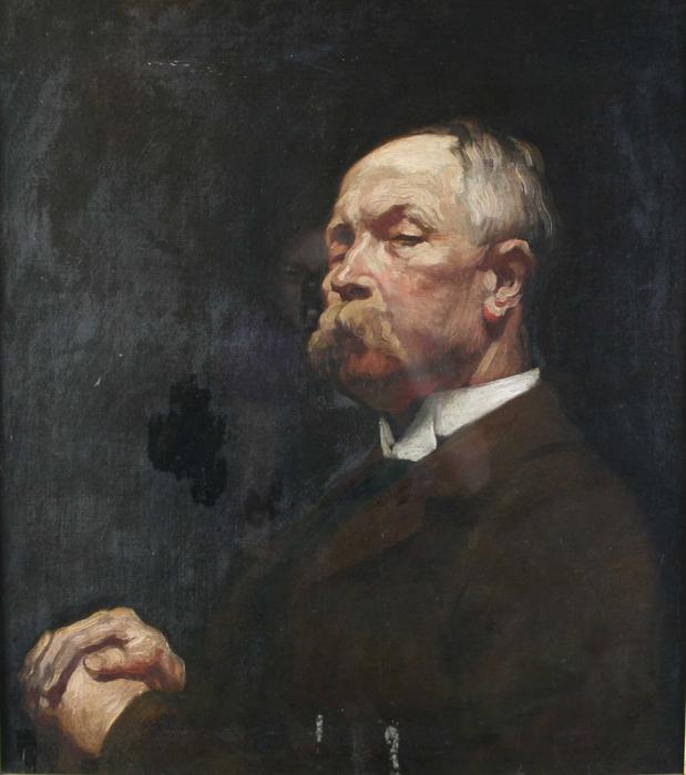Portrait Of Mr. Hayward — Sir William Newenham Montague Orpen