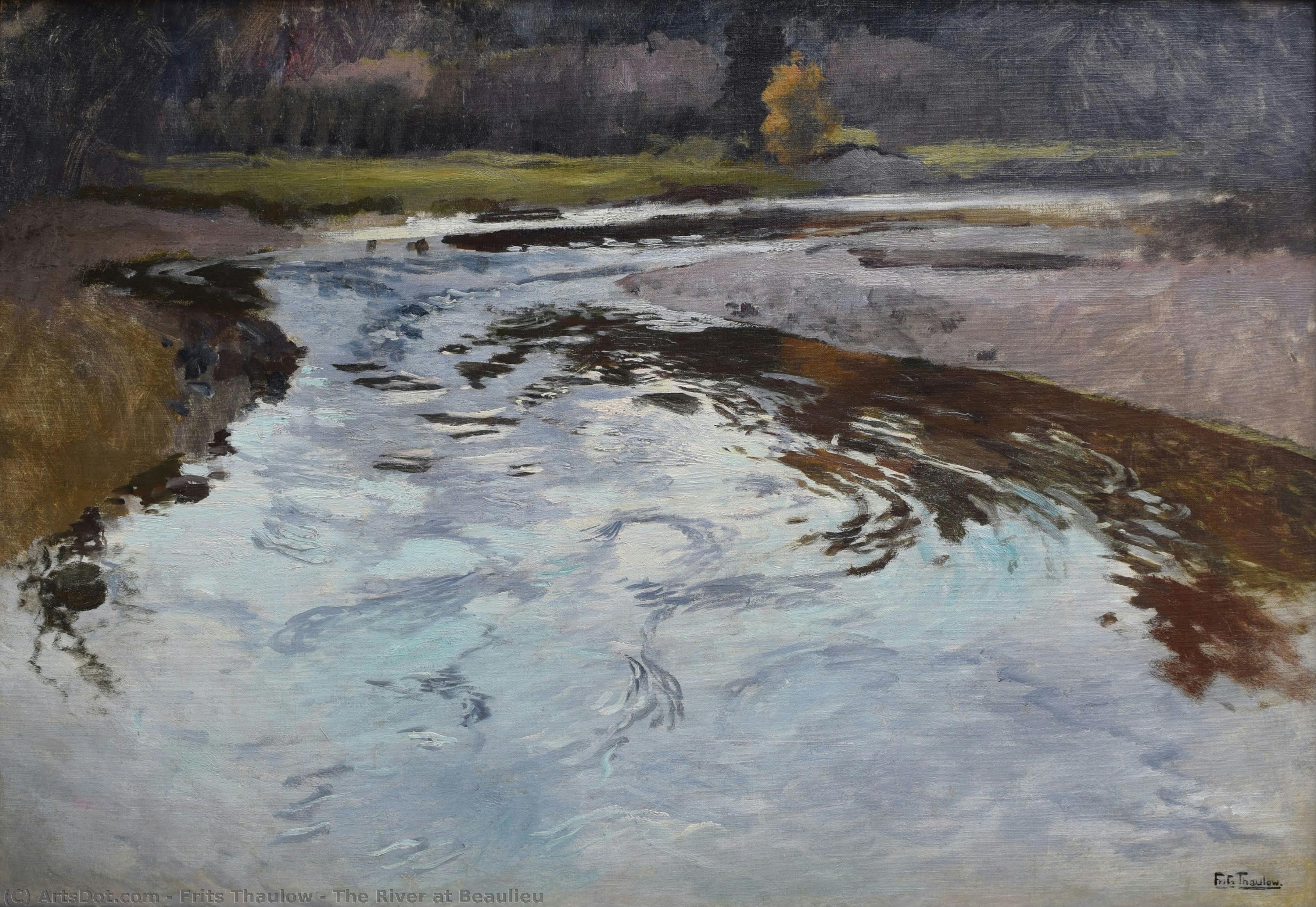 The River At Beaulieu — Фриц Тёаулов