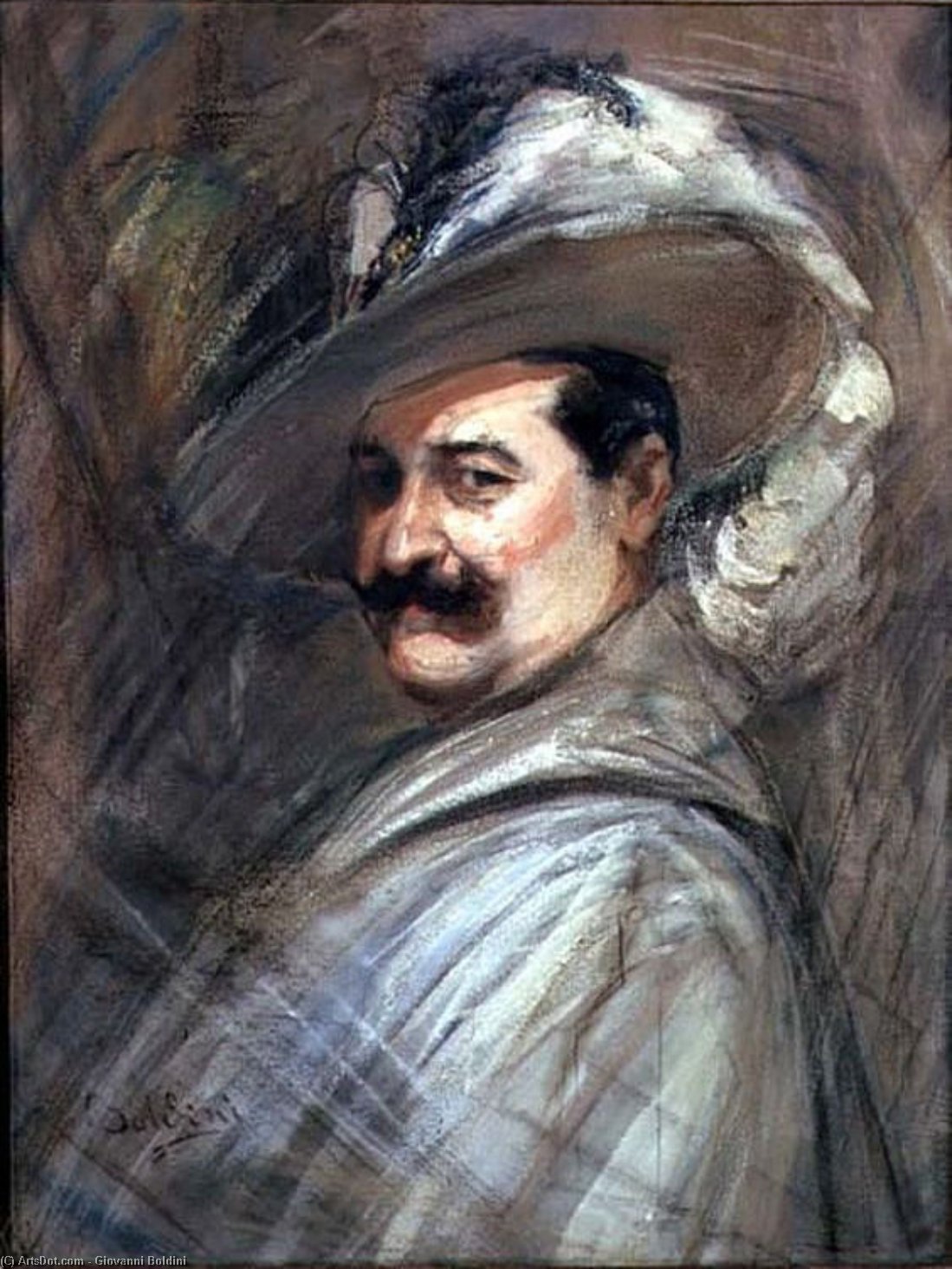 Costantino In The Role Of Ernani — Giovanni Boldini