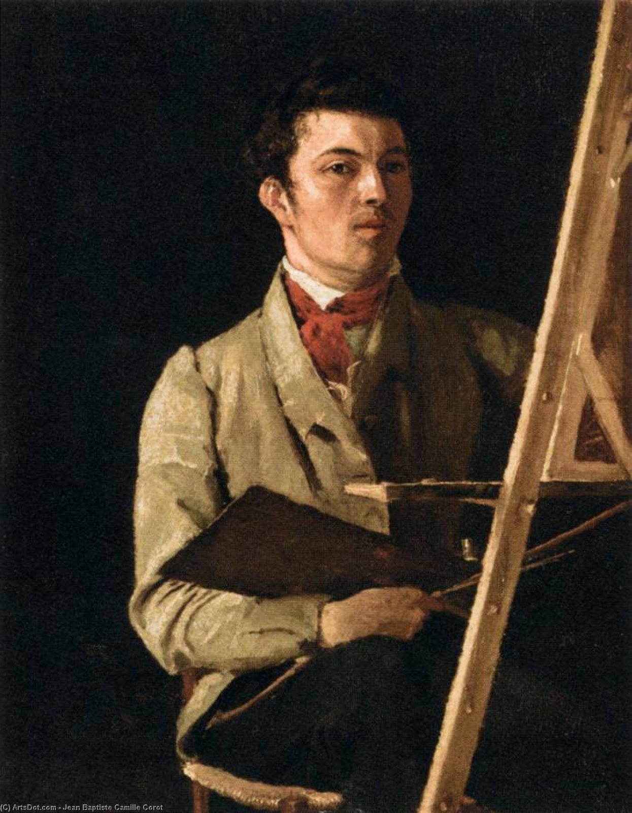 Self-portrait — Жан-батист Кёро
