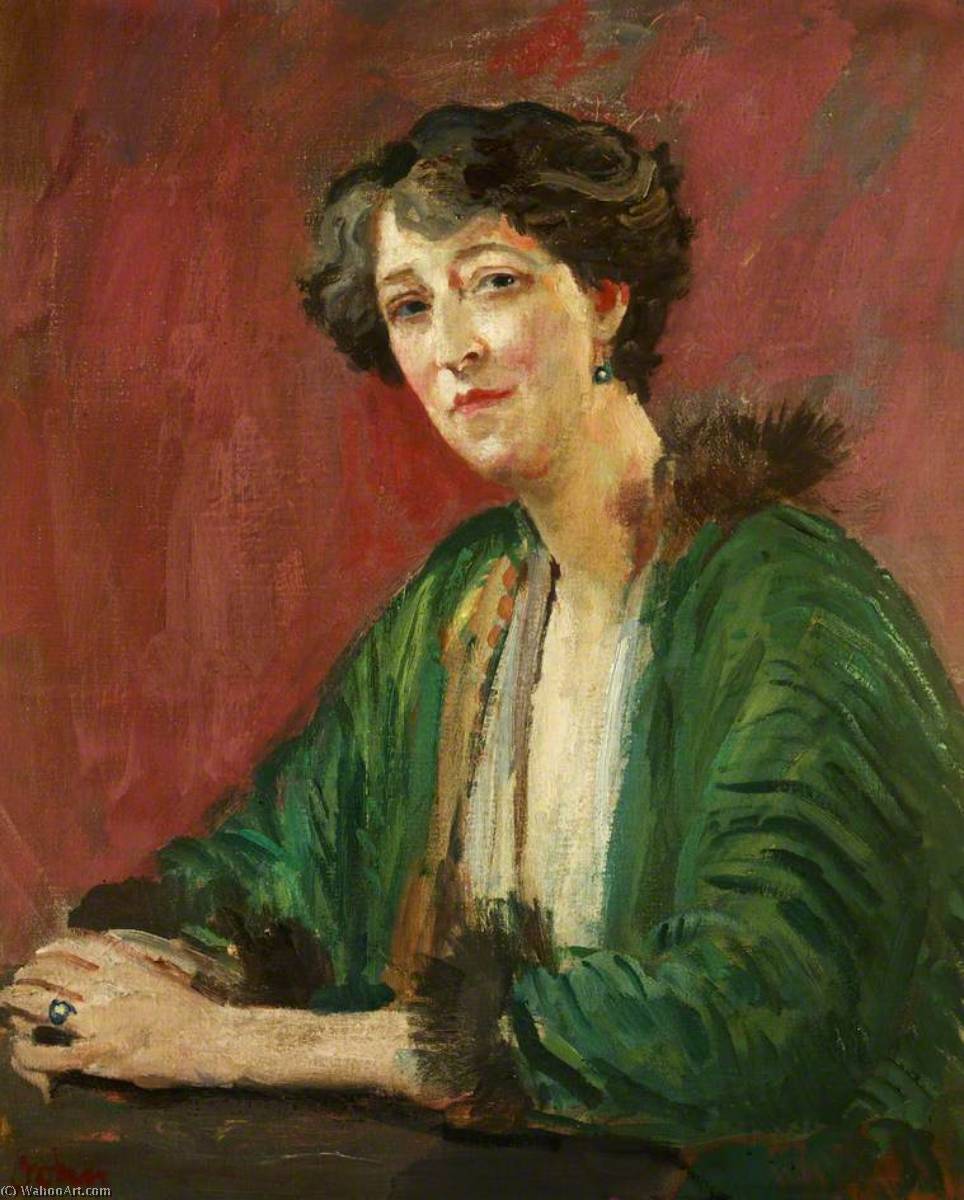 Lady Katharine Agnes Blanche Carnegie (1867–1949), Viscountess Tredegar — Augustus Edwin John