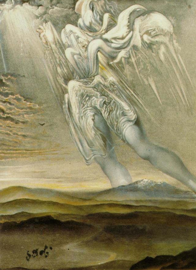 Untitled (surrealist Angel), Circa 1969 — Salvador Dalí