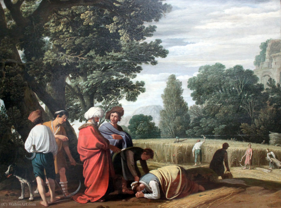 Ruth And Boaz — Claes Cornelisz Moeyaert (icolaes Moyaert)