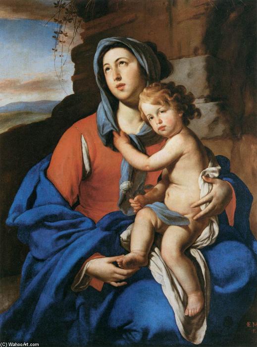 Virgin And Child — Massimo Stanzione