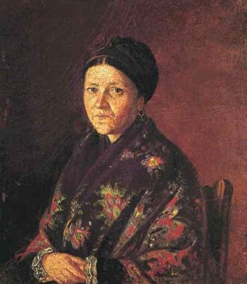 Portrait Of A.s. Bocharova, The Artist's Aunt — Ilya Yefimovich Repin