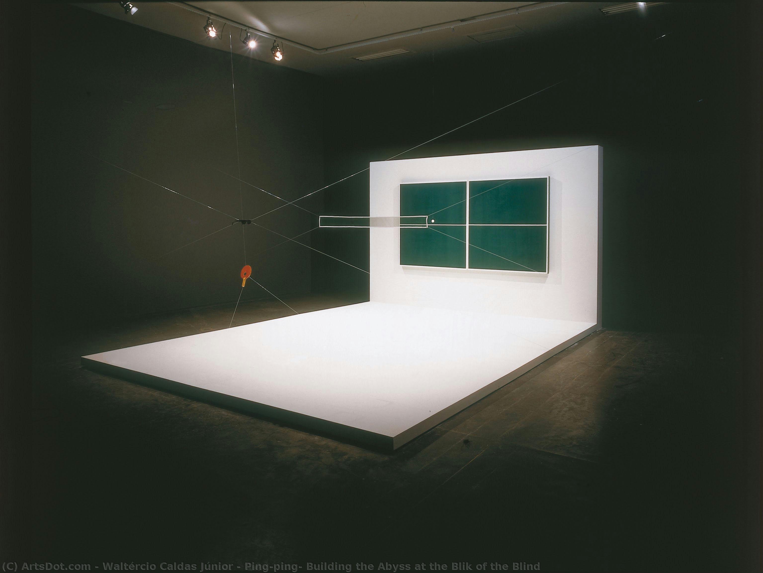 Ping-ping, Building The Abyss At The Blik Of The Blind — Waltércio Caldas Júnior