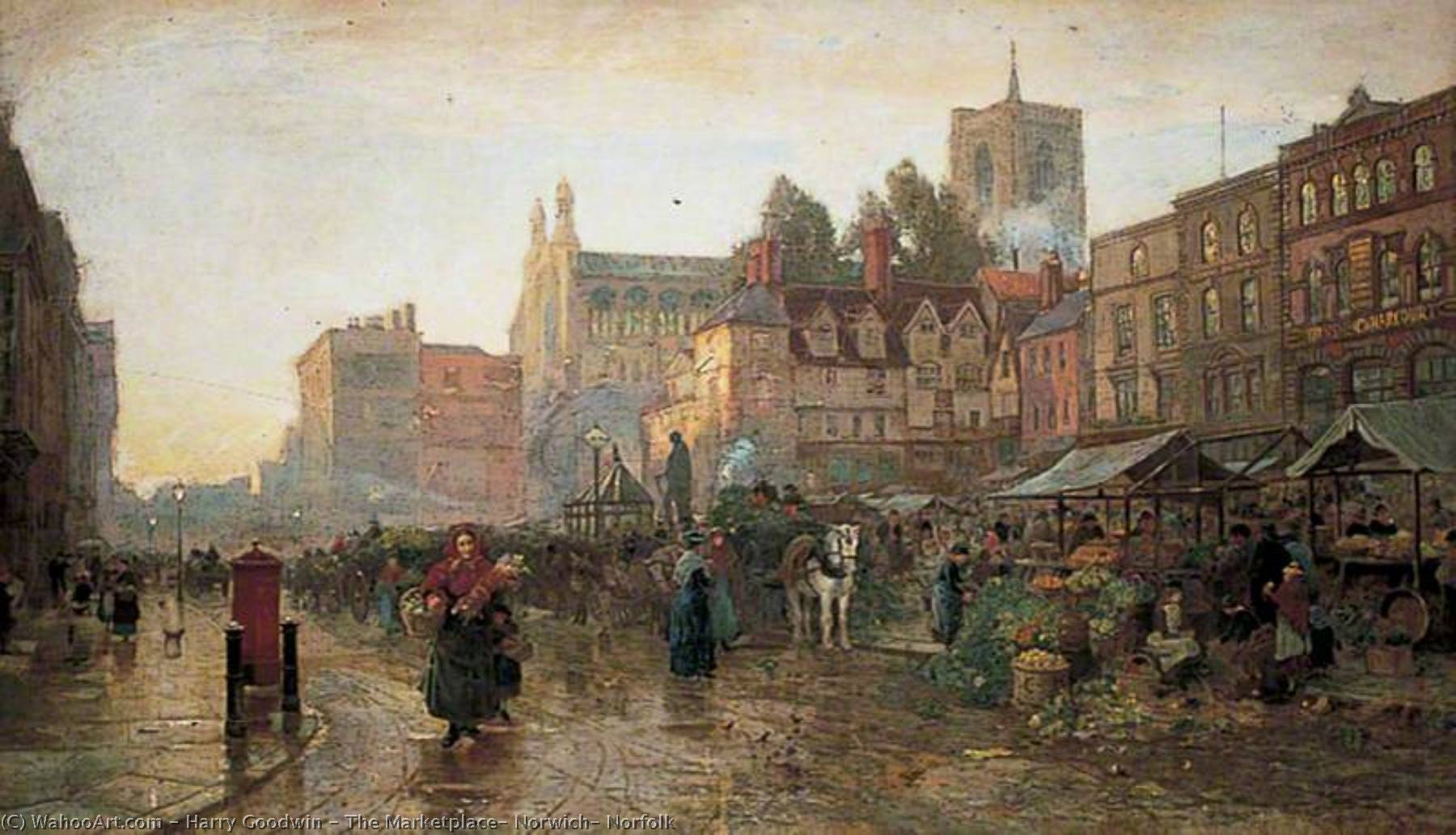 The Marketplace, Norwich, Norfolk — Harry Goodwin