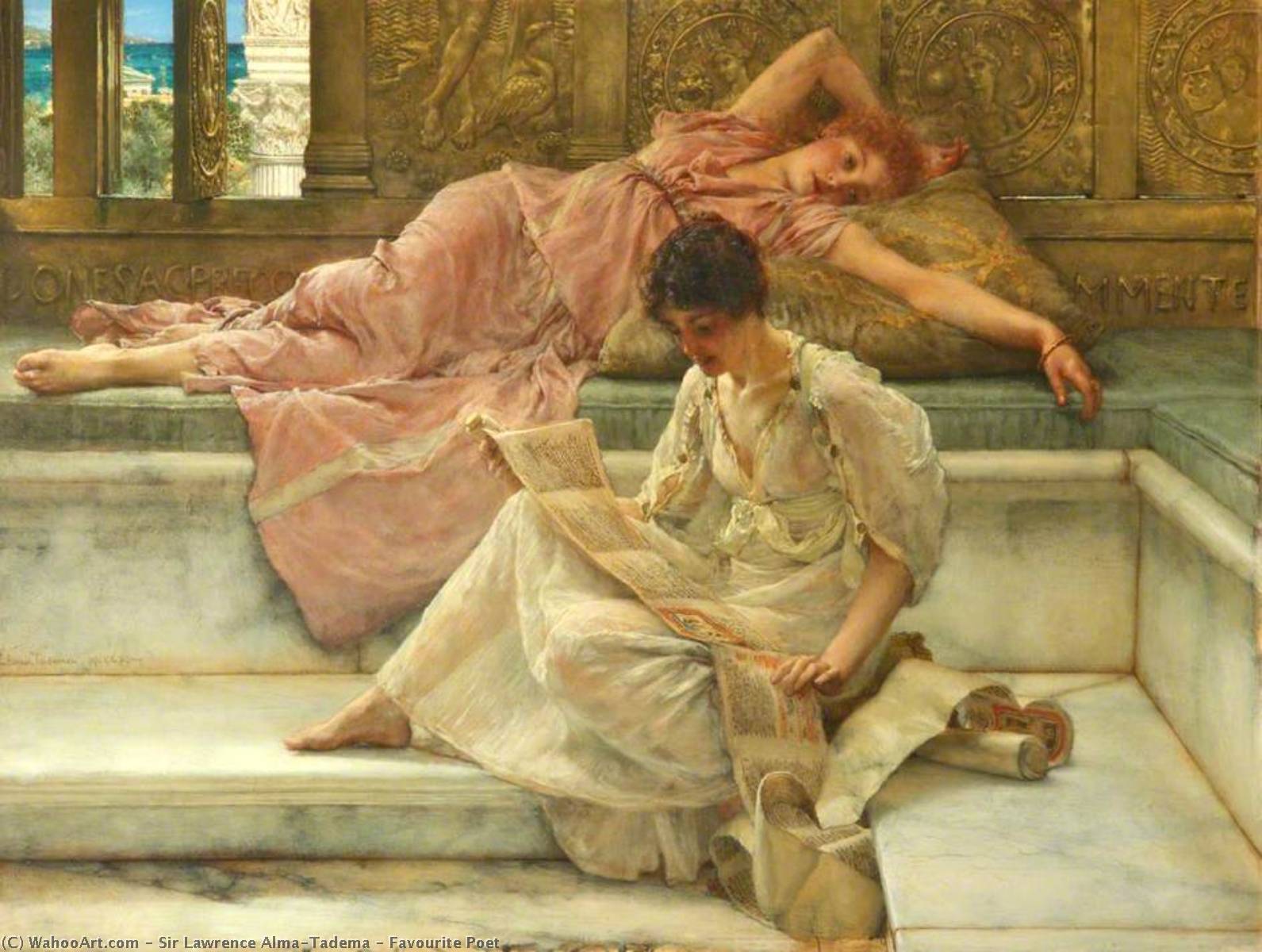 Favourite Poet — Lourens Alma Tadema