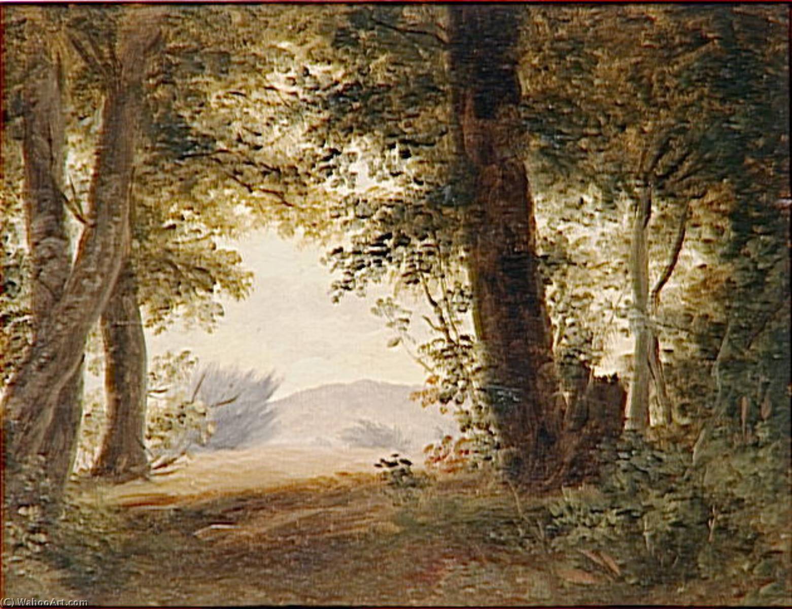 A La Fayolle, Pres De Nemi Foret Et Fonds — Pierre Henri Valenciennes