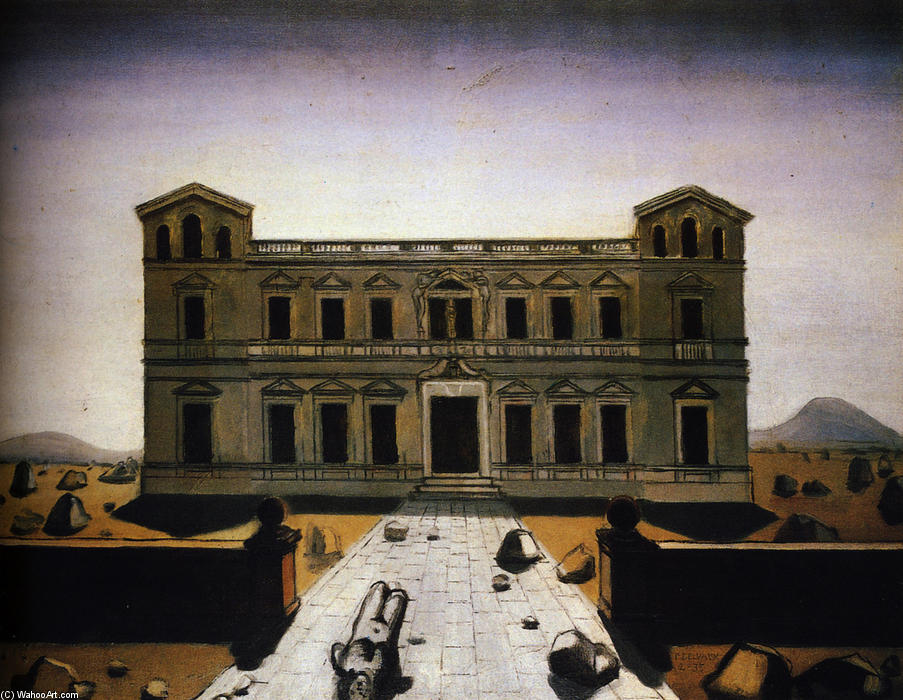 Ruined Palace — Paul Delvaux