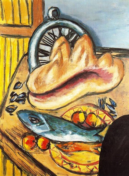 Still Life With Fish And Shell — Макс Бекман