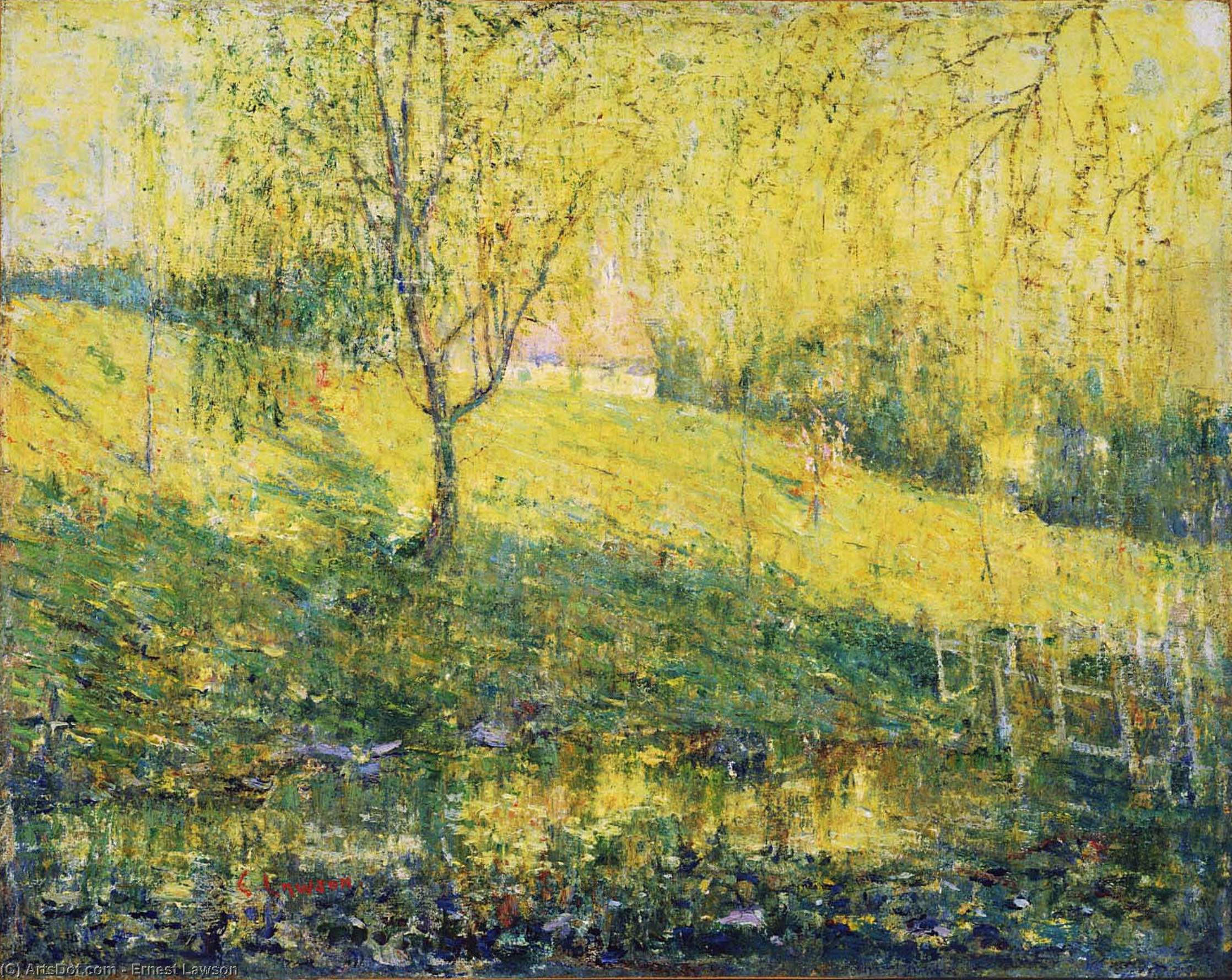 Spring Morning — Эрнест Лоусон