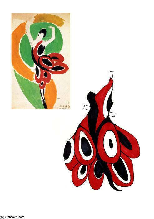 Fashion Illustration — Sonia Delaunay (sarah Ilinitchna Stern)