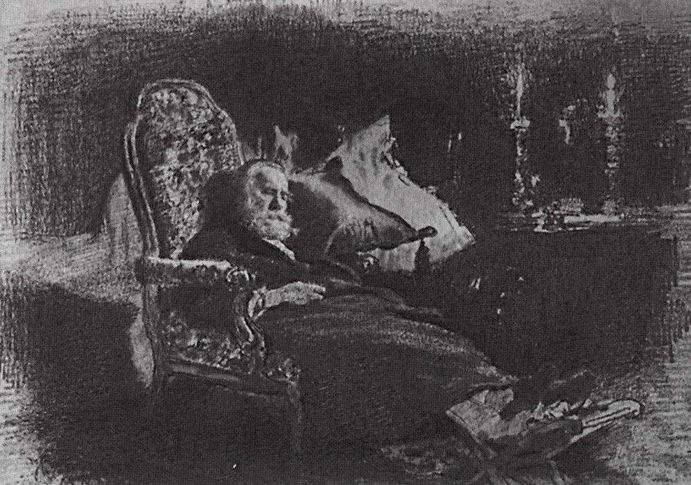 Death Of Fedor Chizhov — Ilya Yefimovich Repin