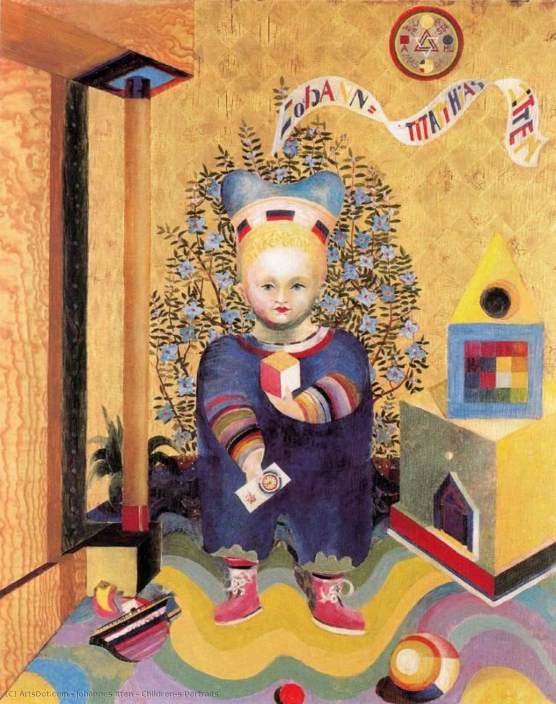Children's Portraits — Johannes Itten