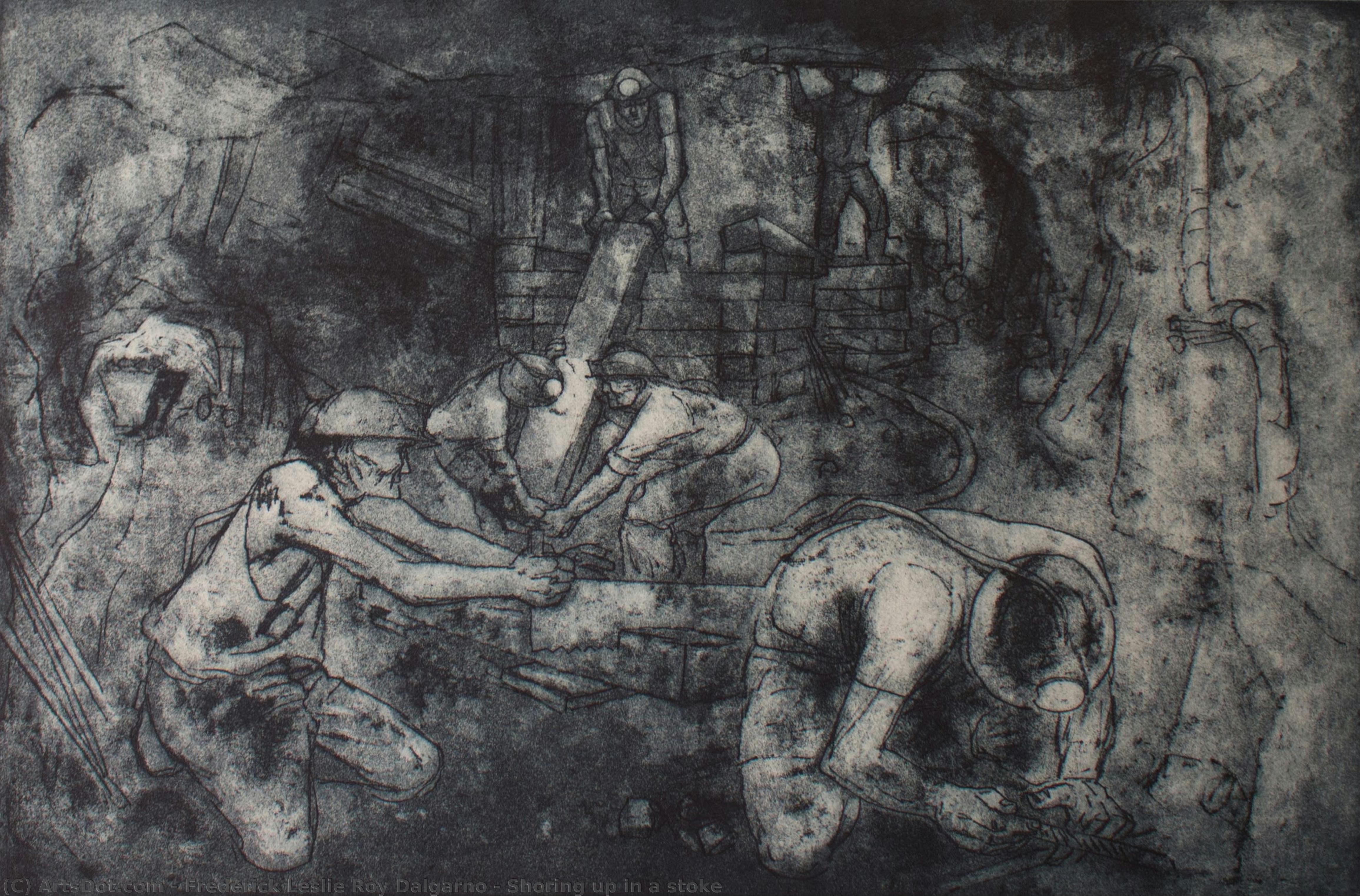 Shoring Up In A Stoke — Frederick Leslie Roy Dalgarno