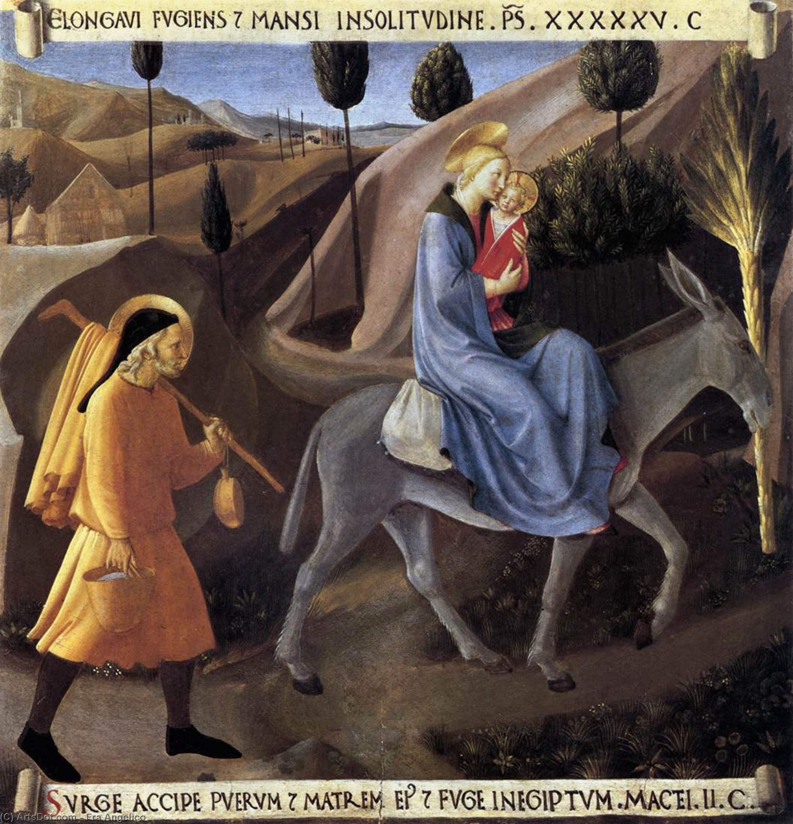 Flight Into Egypt — Фра Анджелико