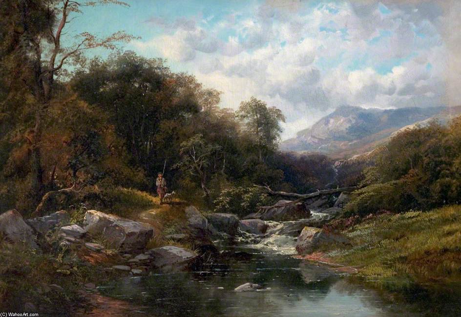 A Mountain Stream — Clarence Henry Roe