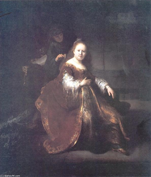 A Heroine From The Old Testament — Rembrandt Van Rijn